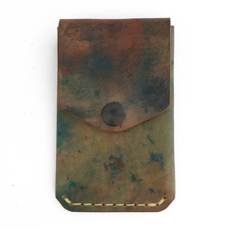 Messenger Wallet Art Shell Cordovan