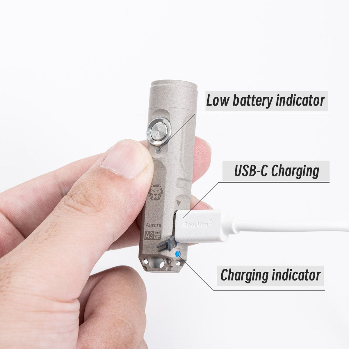 Aurora A3 Pro Aluminum (G4) Flashlight