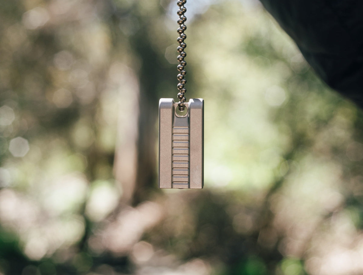 Abrams Titanium Whistle