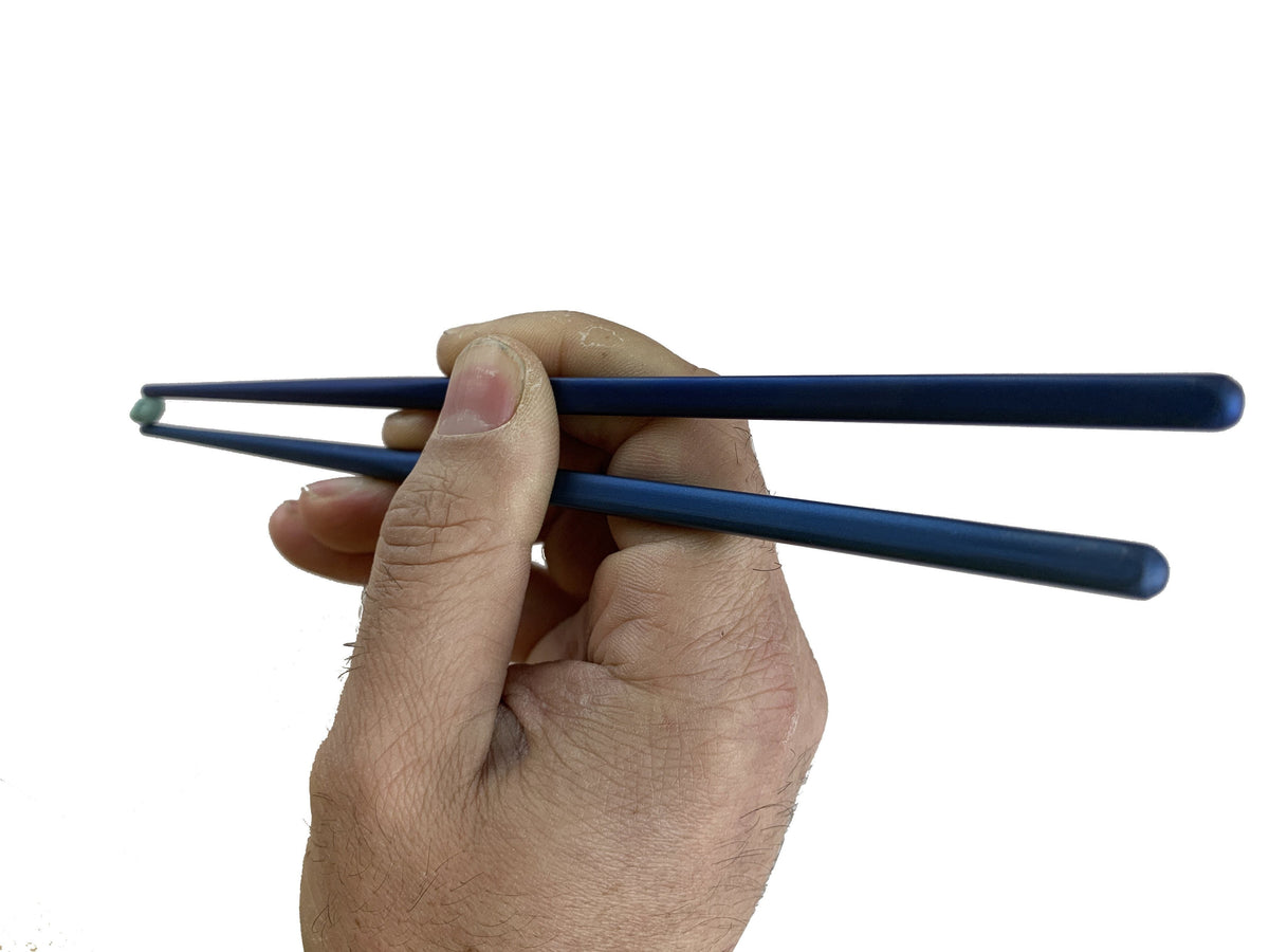 Blue Robusto Titanium Chopsticks Kit (Gen 6)