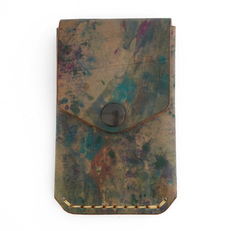 Messenger Wallet Art Shell Cordovan