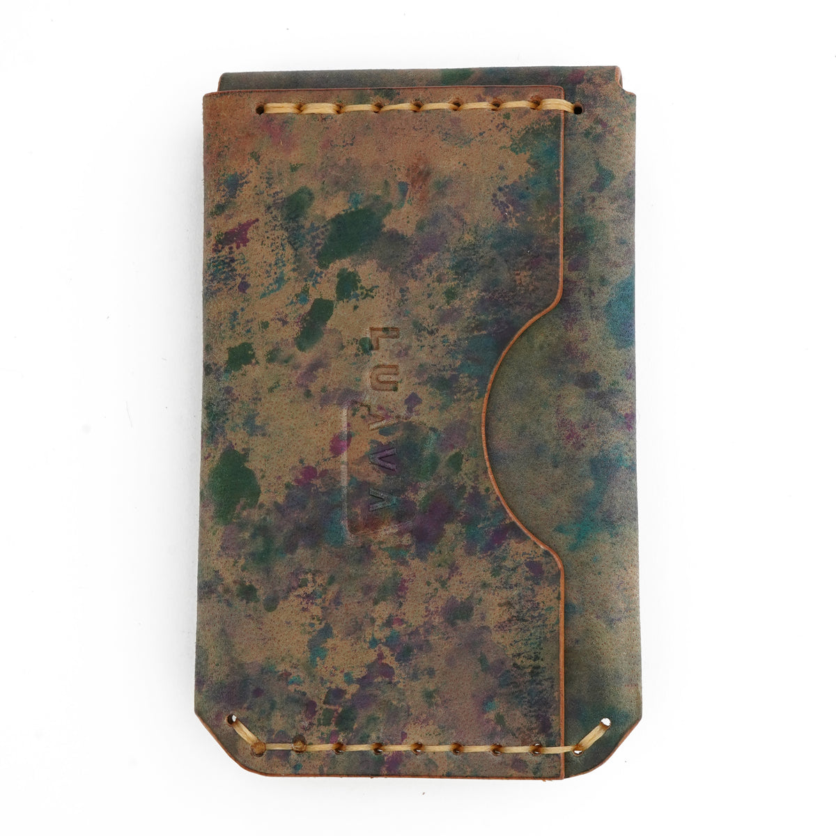 Messenger Wallet Art Shell Cordovan