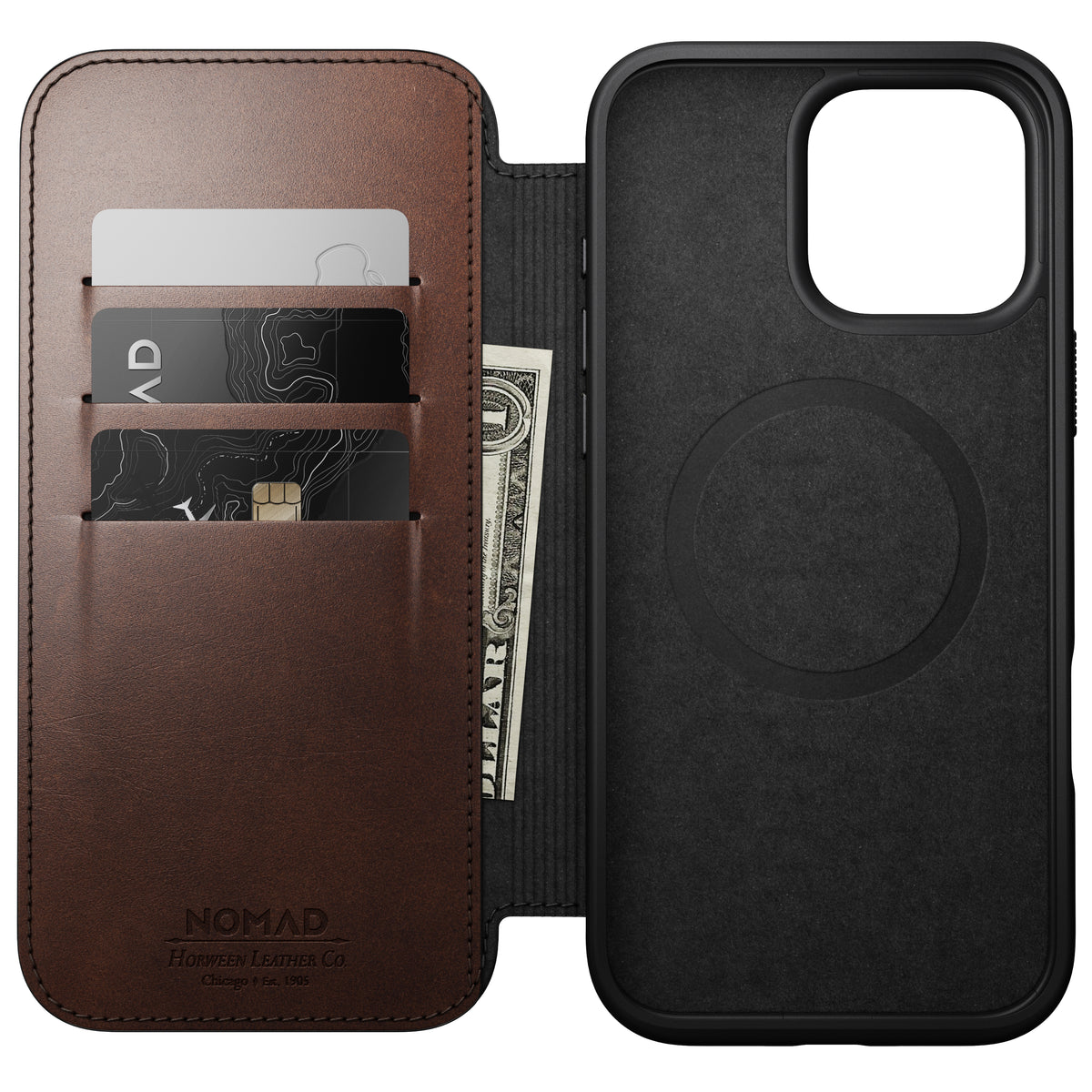 Modern Leather Folio Horween