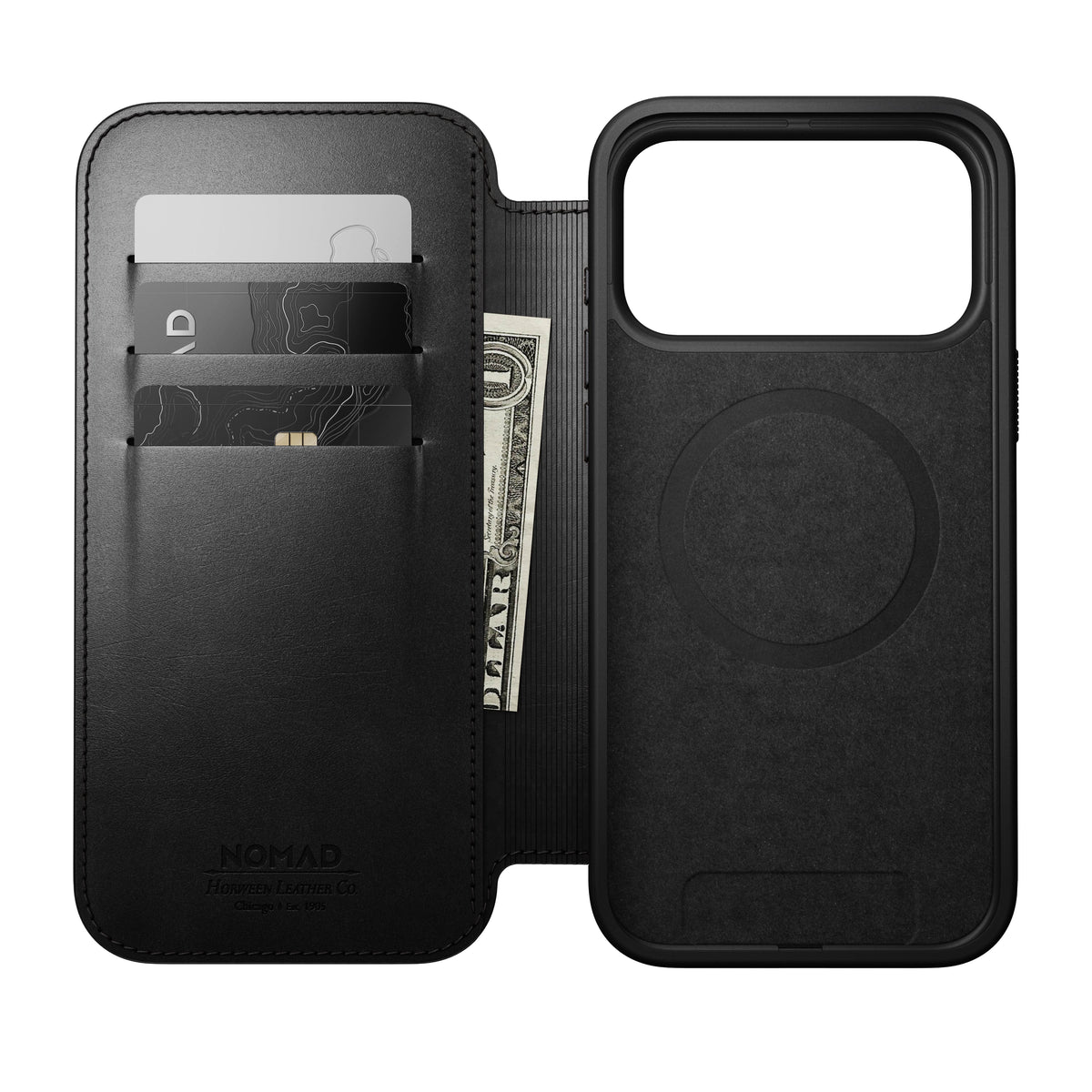 Modern Leather Folio Horween iPhone Series 17 - Suojakotelo