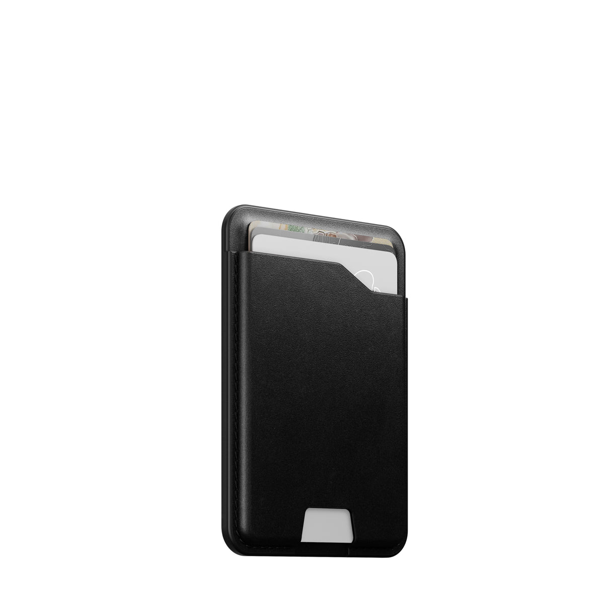Leather Mag Wallet + Find My Tracking