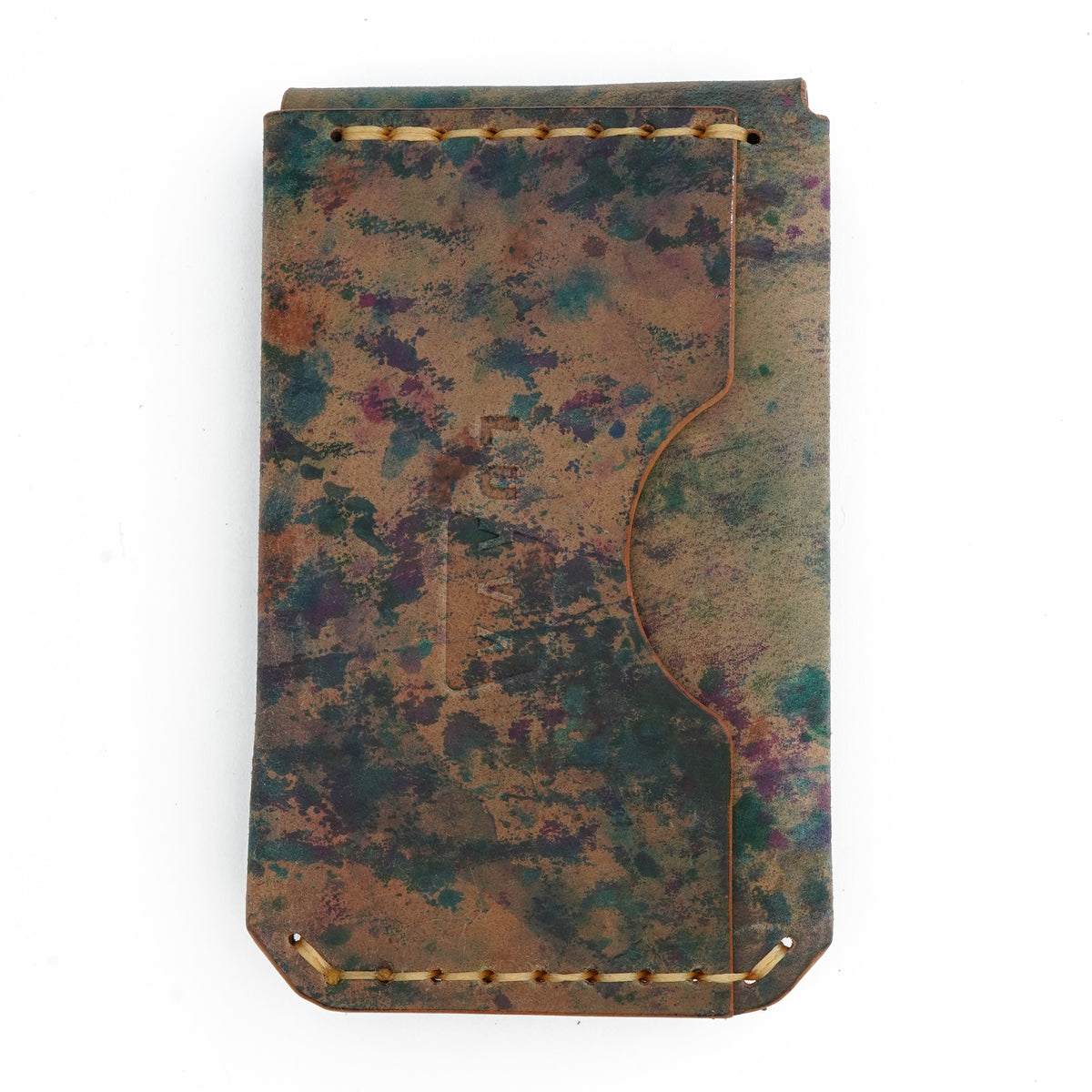 Messenger Wallet Art Shell Cordovan
