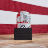 Reverse Flag Patch Leather
