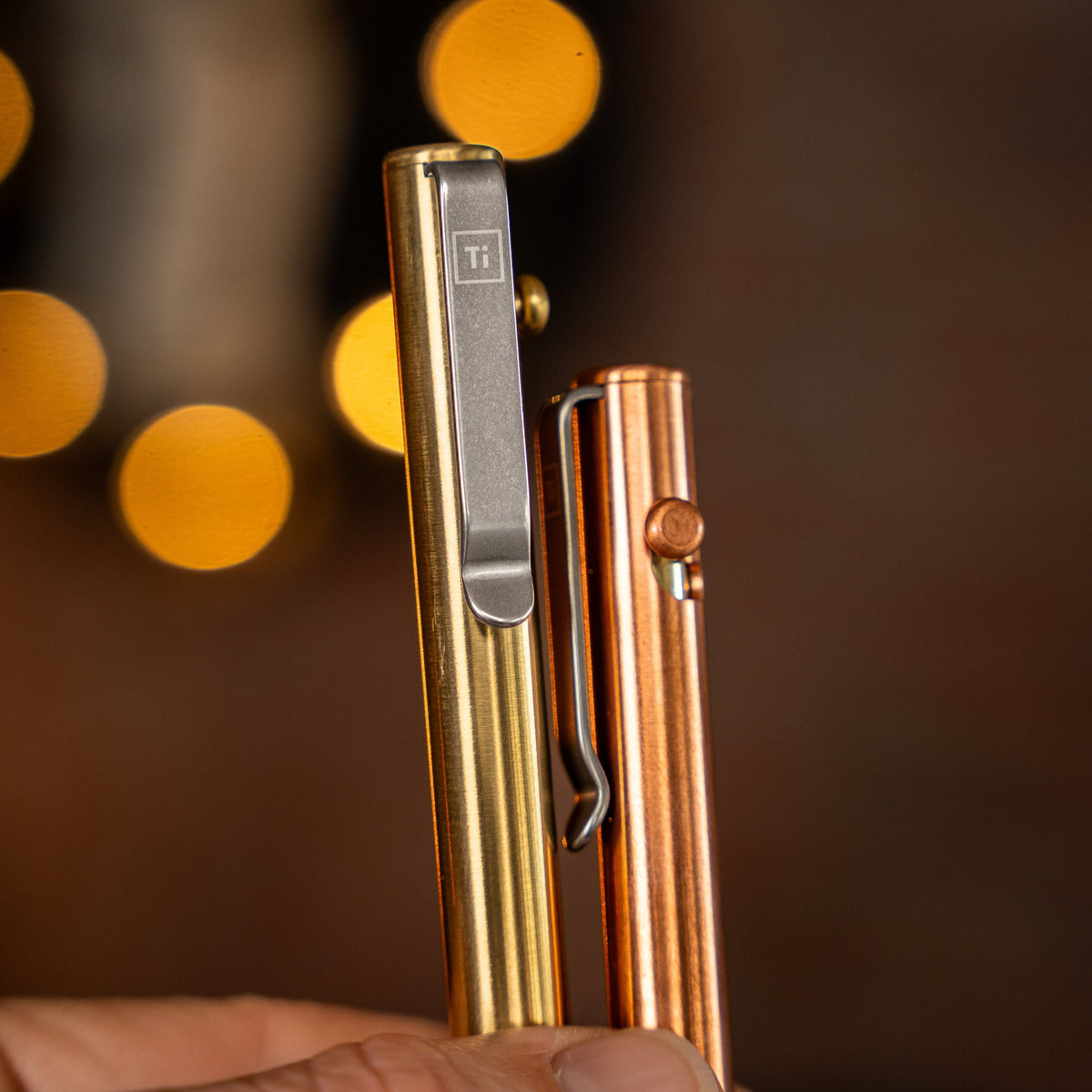 Base Line Bolt Action Brass Pen