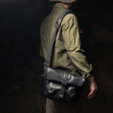 Pilot Leather Travel Camera Bag 7 L