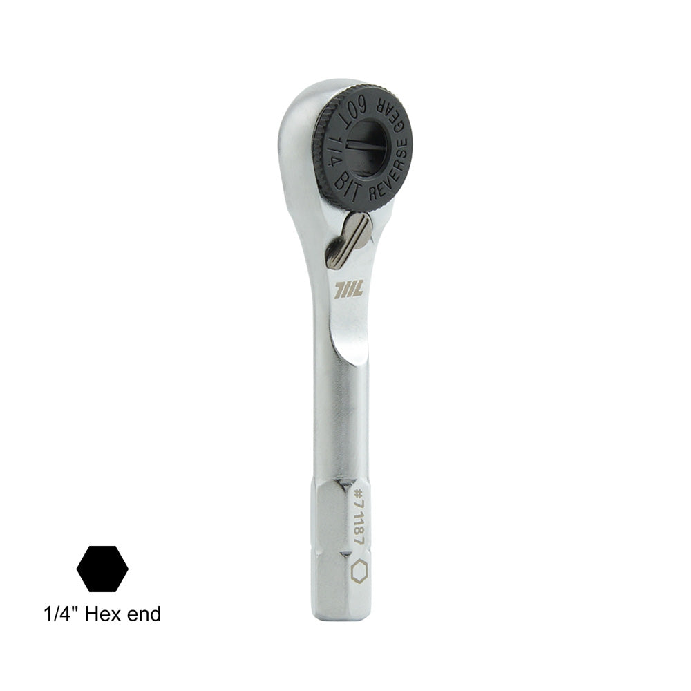 Hex End EDC Ratchet Wrench