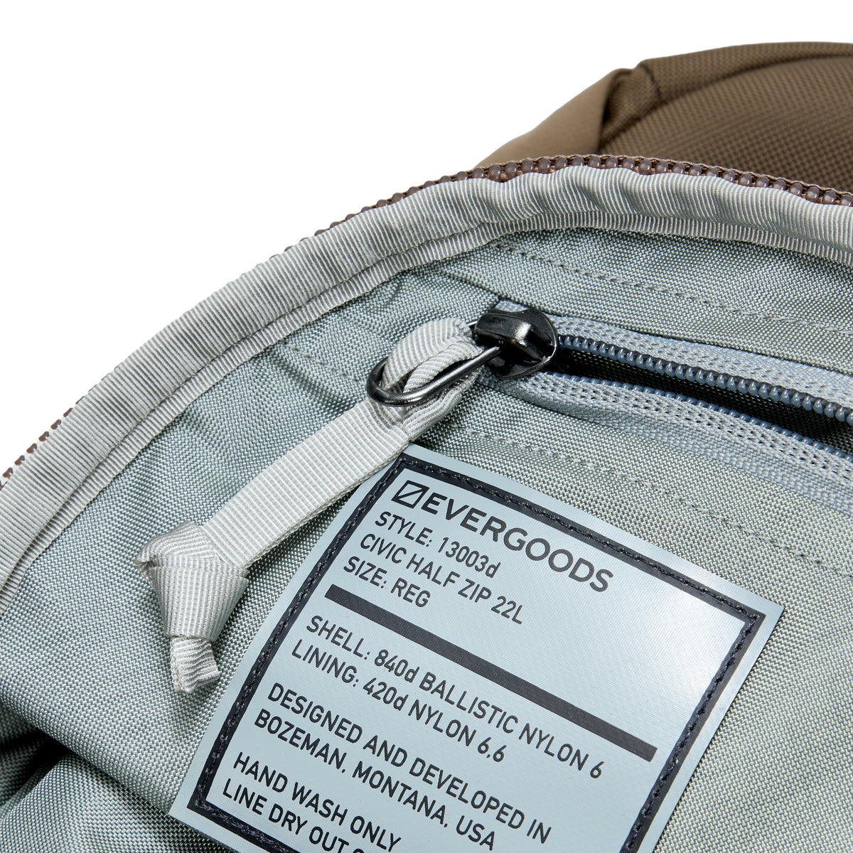 Civic Half Zip 22 L Backpack