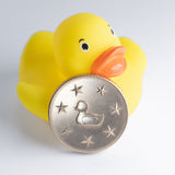 Rugged Lucky Duck Coin Bronze