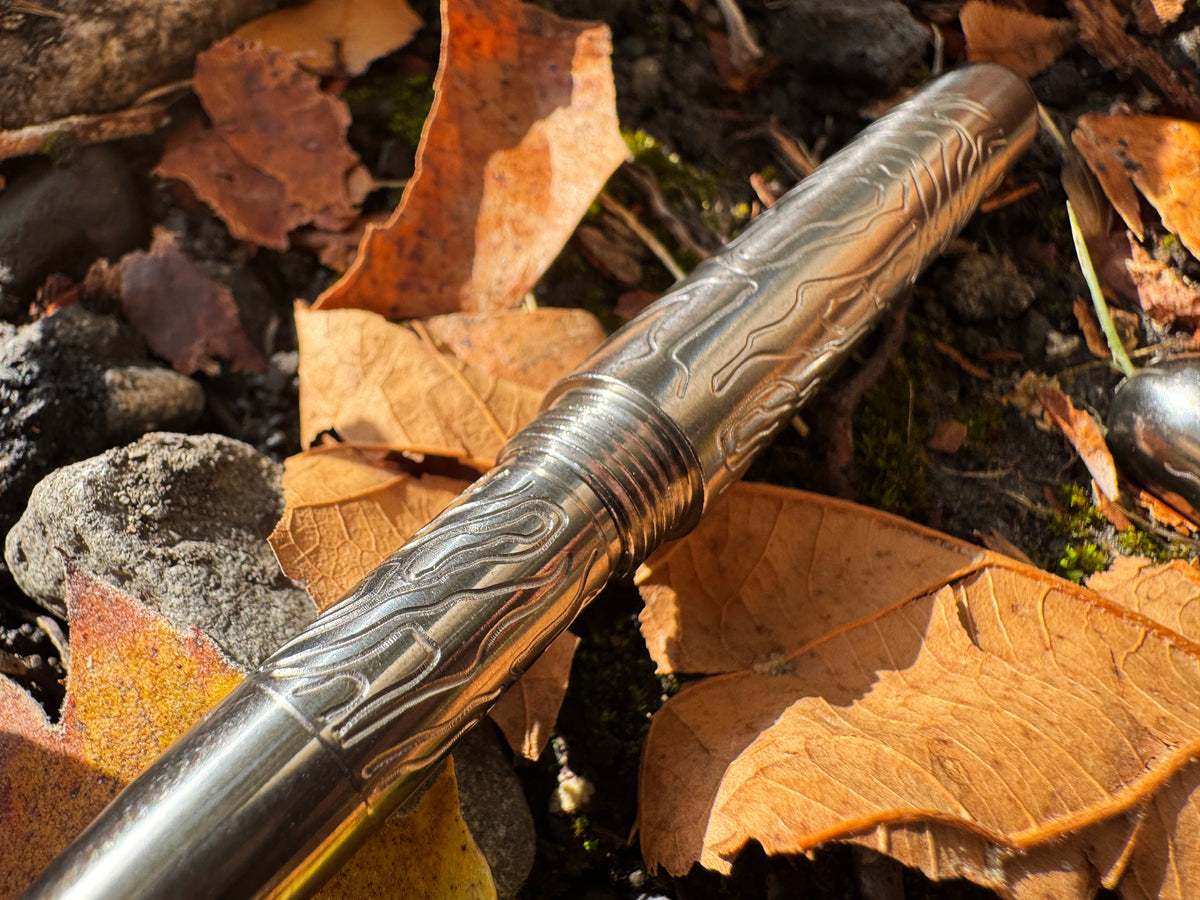 Embassy Pen Titanium (Rev 8) Topography - Kynä