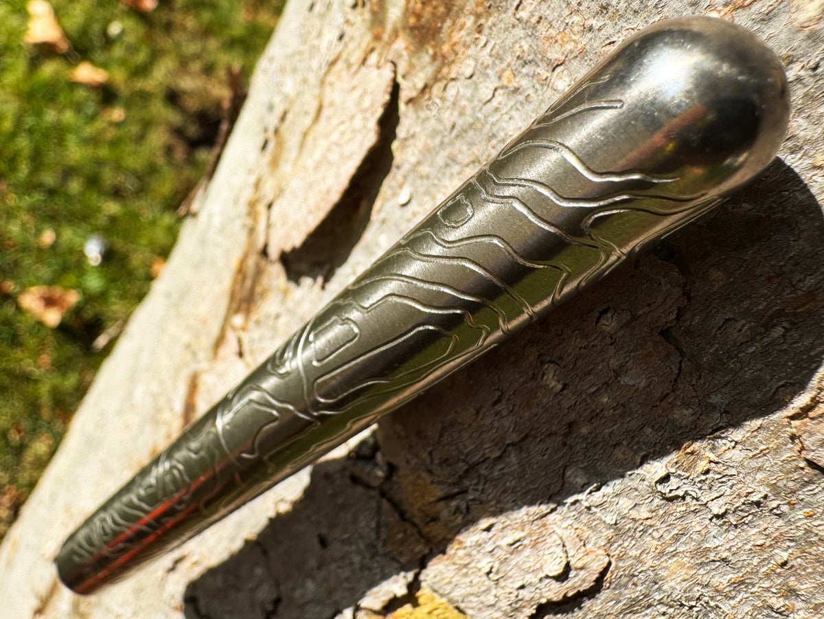 Embassy Pen Titanium (Rev 8) Topography - Kynä