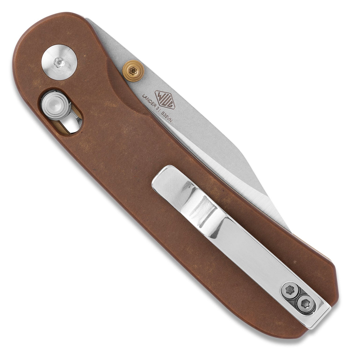 Lander 3 Clip Point Knife