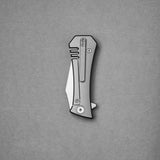 Coffin Tanto Deadhead Frame Lock -Veitsi