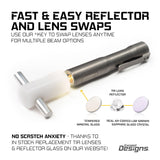 Rampant Metal Reflector