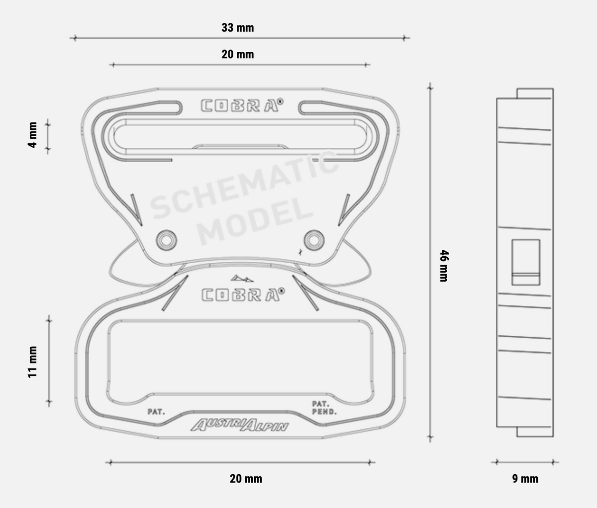 COBRA® FM Retrofit RnR Buckle
