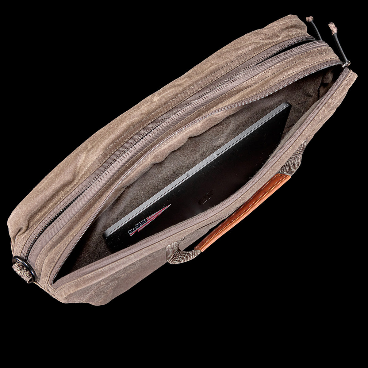 Shoulder Bag Waxed Canvas