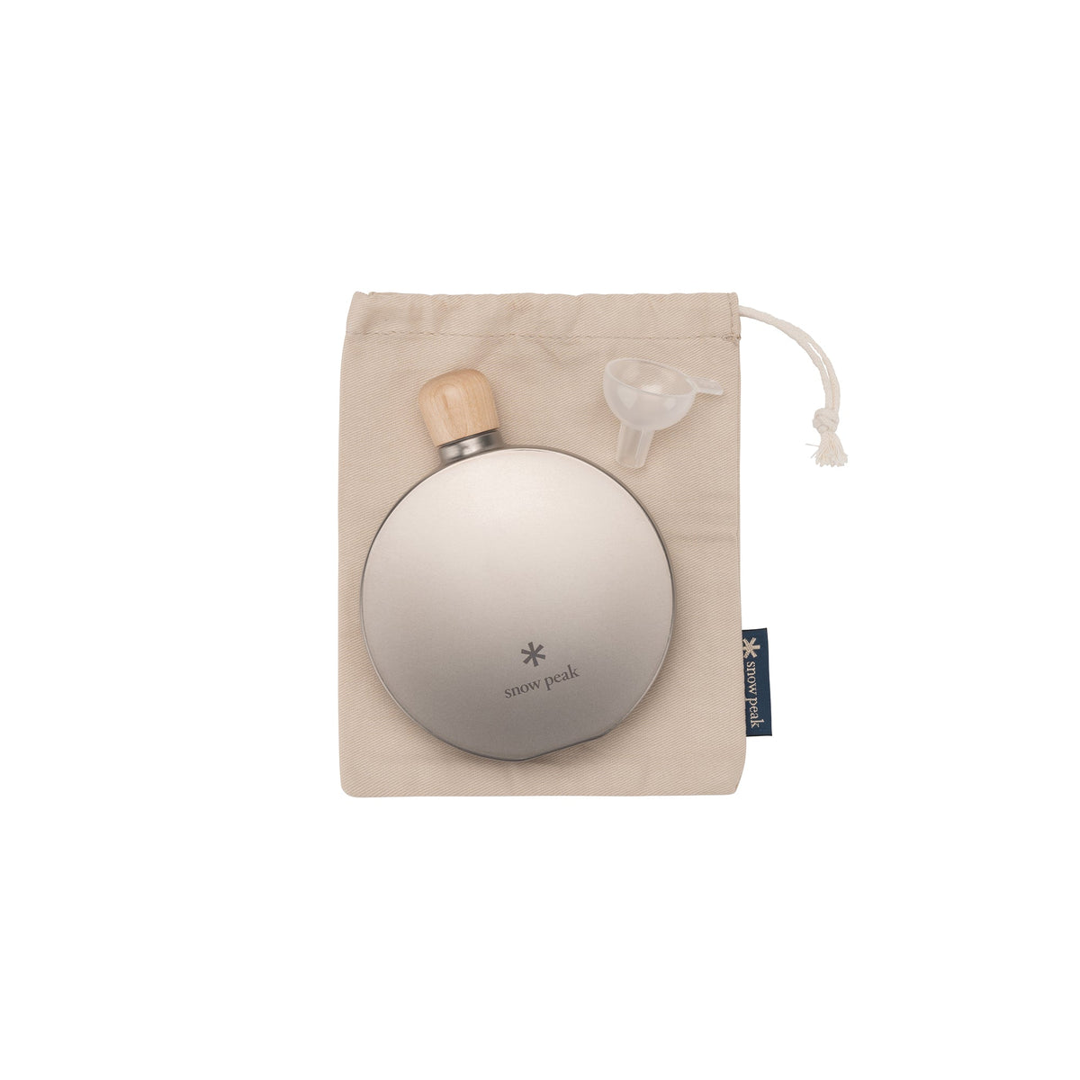 Titanium Round Flask - Taskumatti