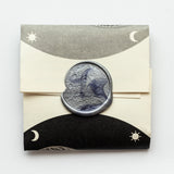 The Sun and Moon Worry Coin Silver