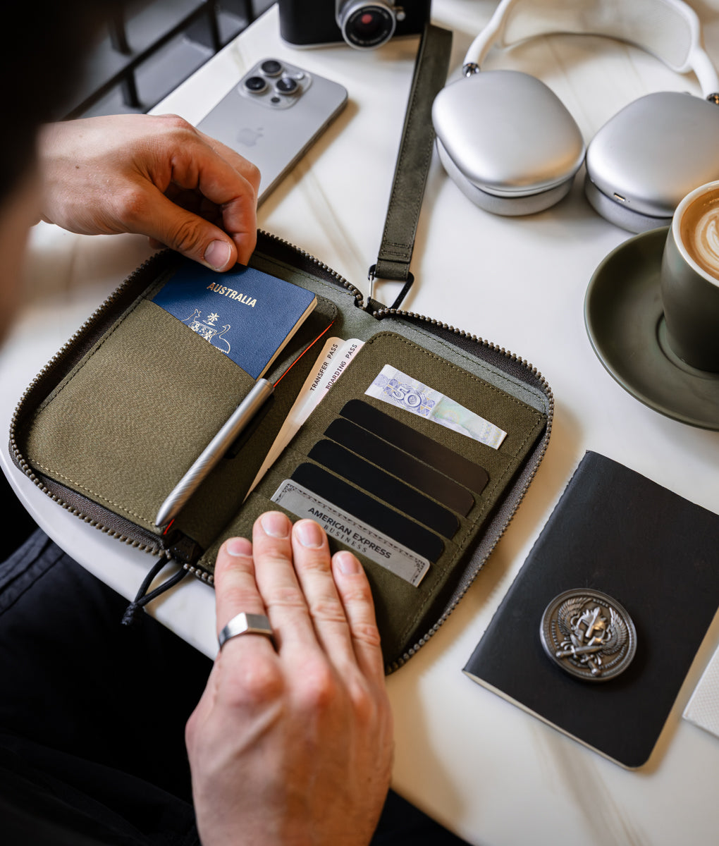 Zip Passport Wallet