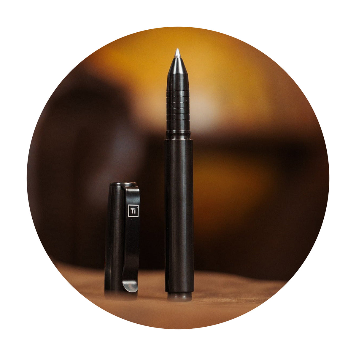 Base Line Capped Titanium Pen