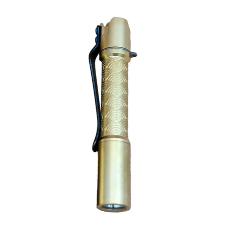 Pineapple Mini MKIII Brass Flashlight
