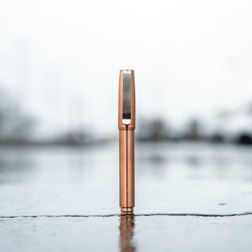 Base Line Capped Copper Pen