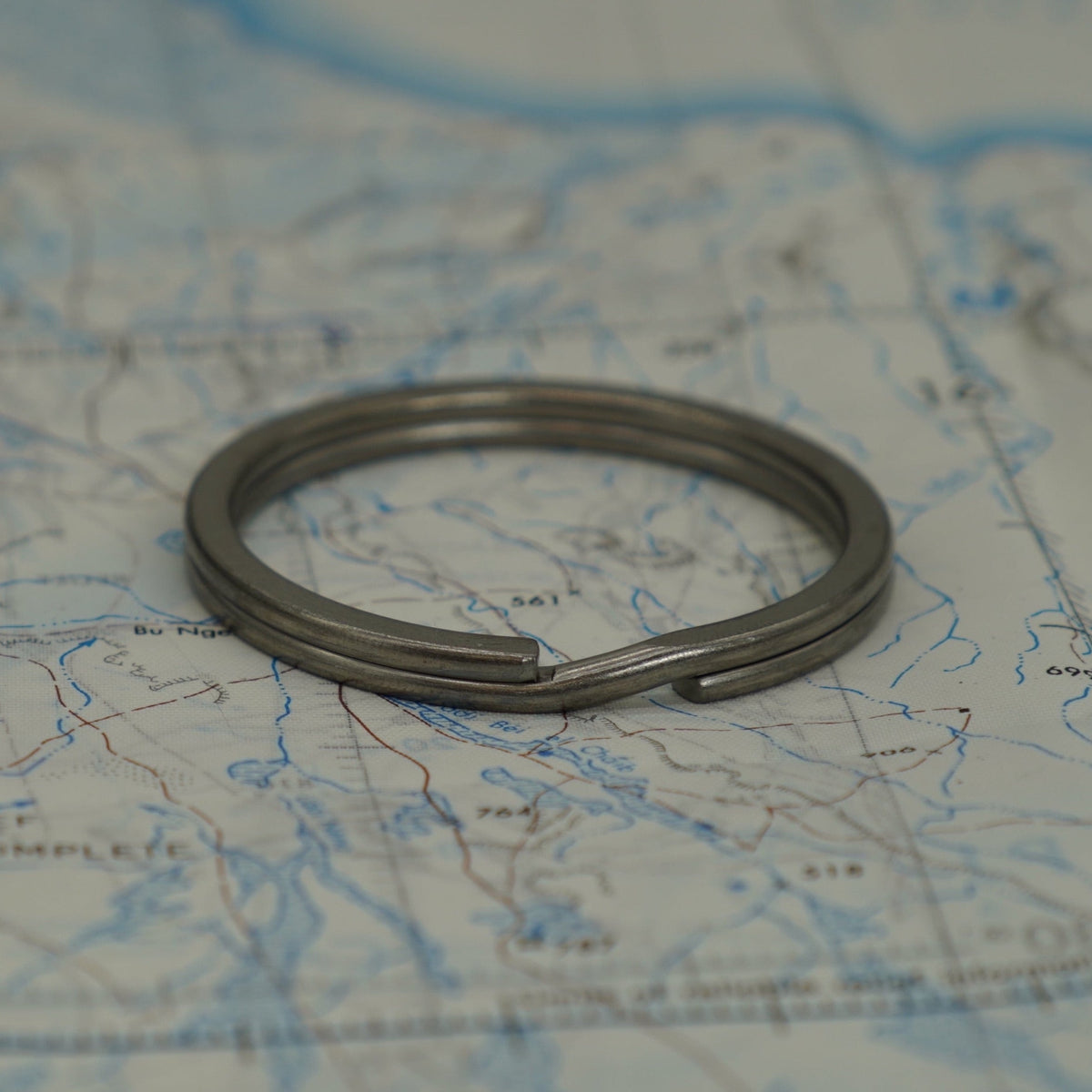CountyComm 50 mm Ti Split Rings 2-Pack