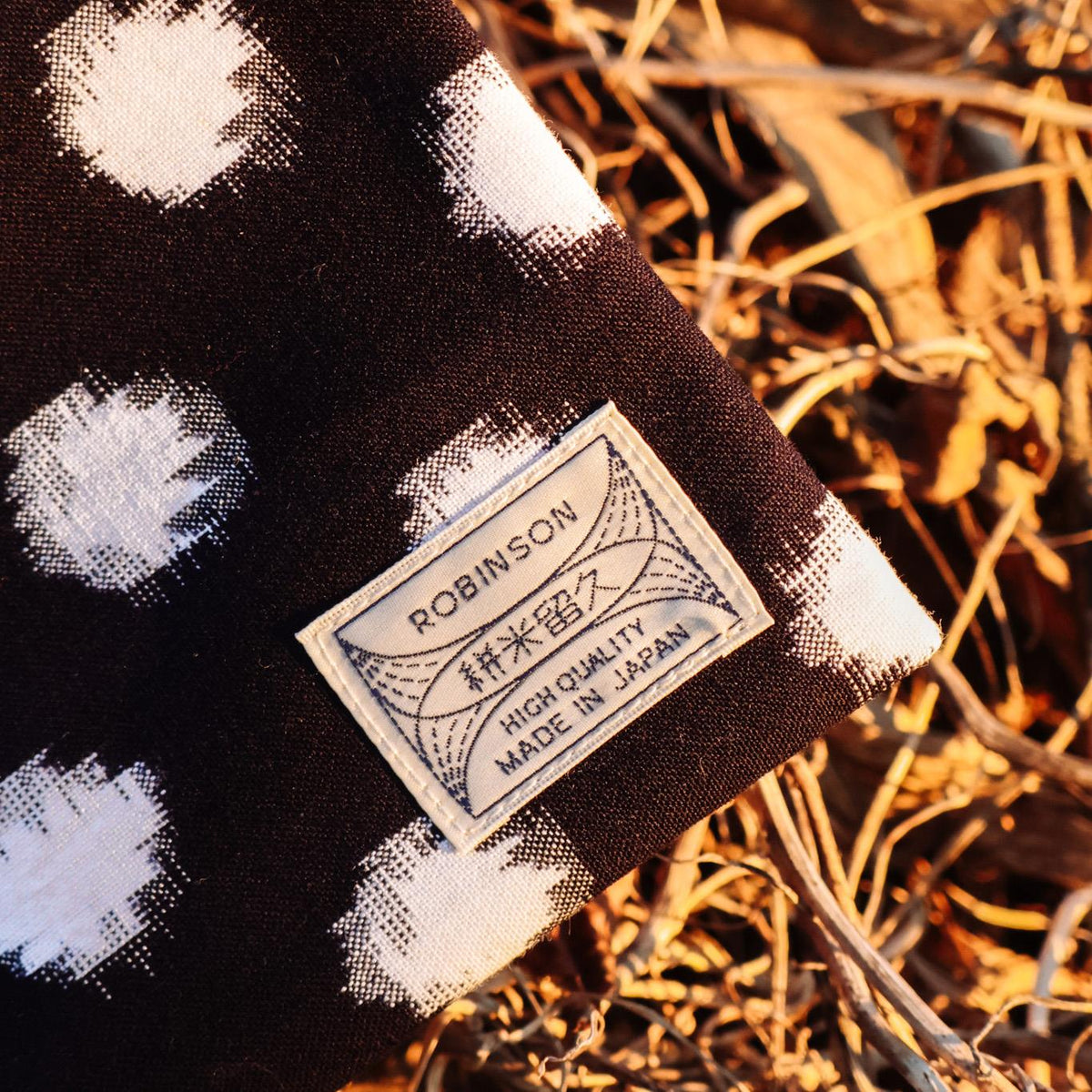 Kurume Kasuri Pouch