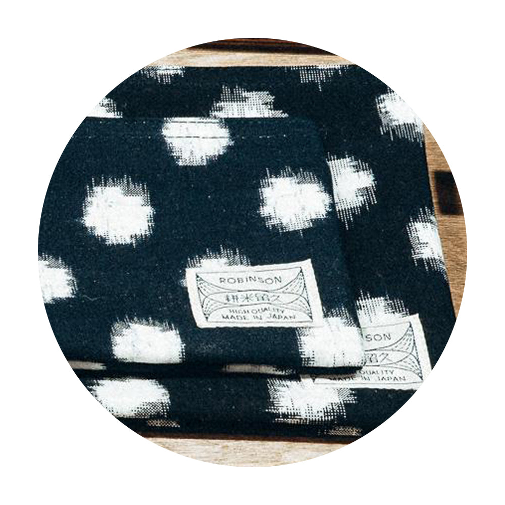 Kurume Kasuri Pouch