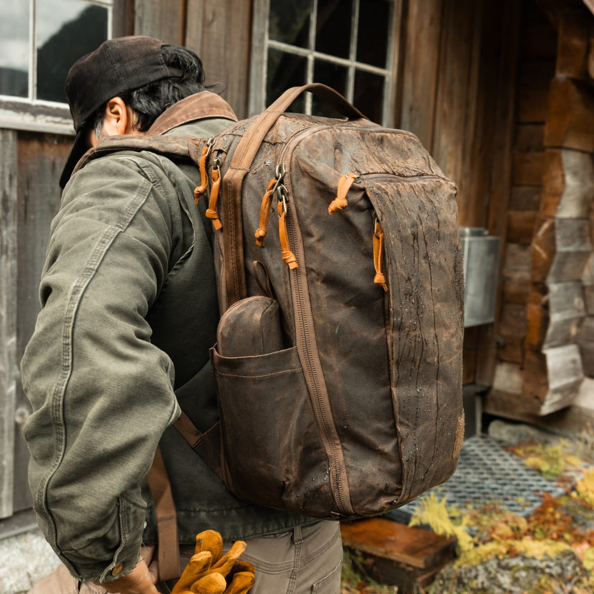 Evergoods Civic Access Pouch 0.5 L Waxed Canvas