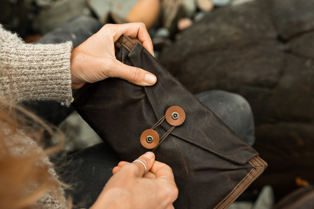 Evergoods Civic Access Pouch 1 L Waxed Canvas