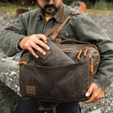 Evergoods Civic Access Pouch 1 L Waxed Canvas