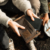 Evergoods Civic Flat Pouch Waxed Canvas