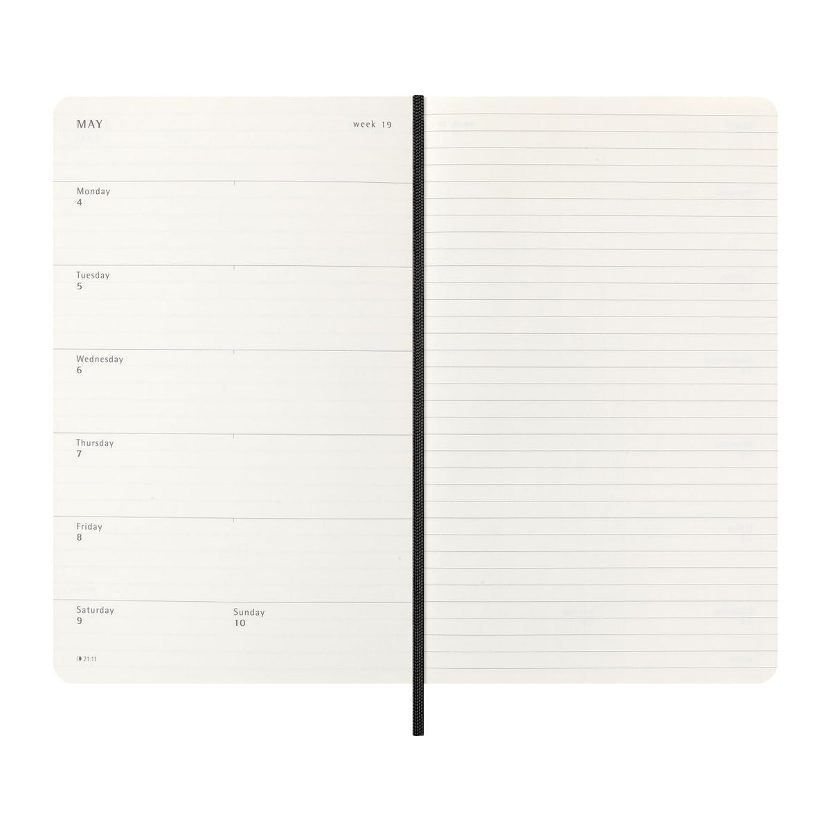 Weekly Notebook Large 2026 Calendar