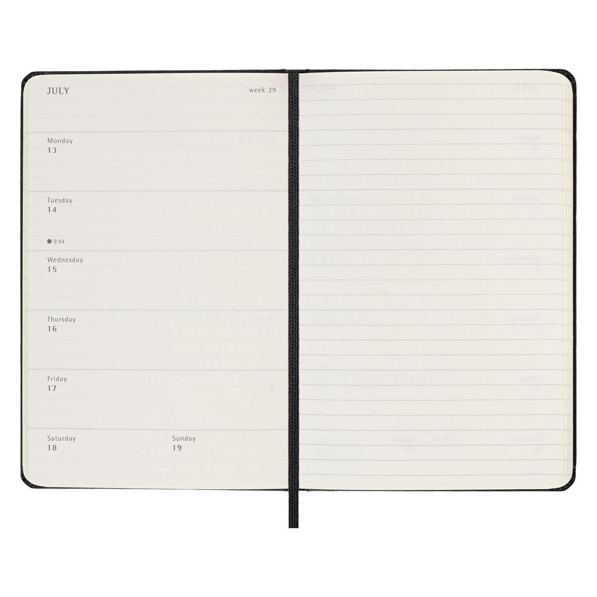 Weekly Notebook Pocket 2026 Calendar