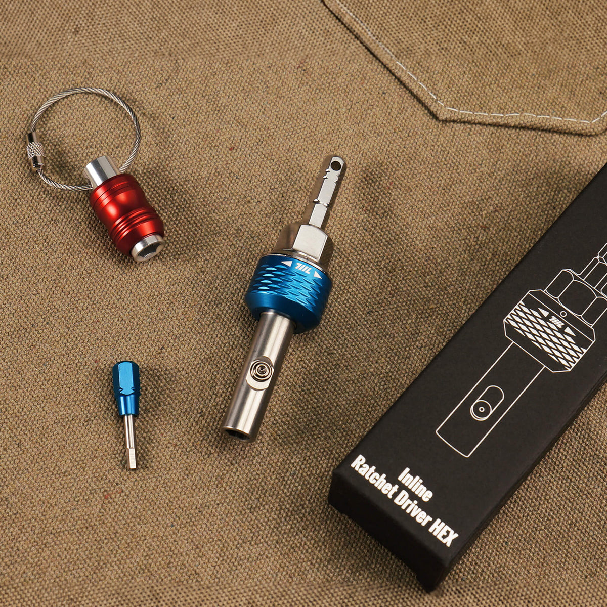 Inline Ratchet Driver HEX