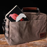 Shoulder Bag Waxed Canvas