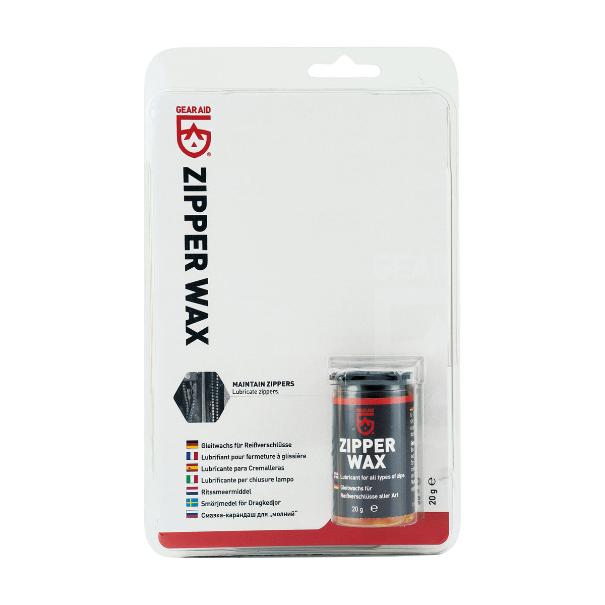 Zipper Wax