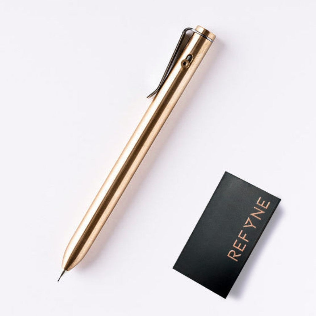 Refyne MP1 Mechanical Pencil Brass