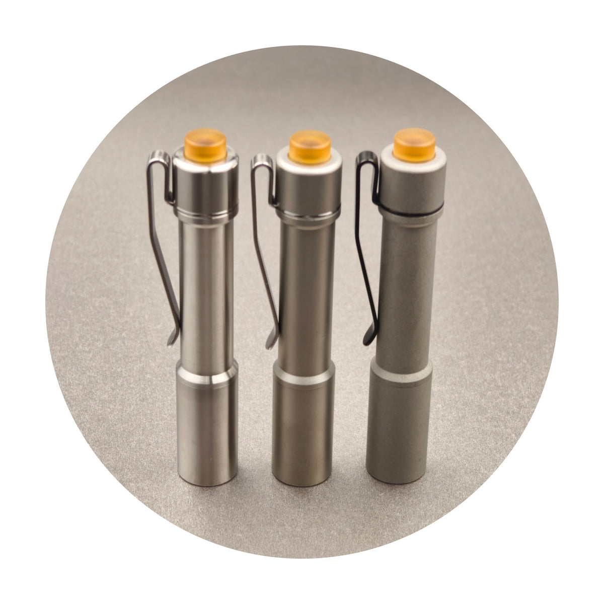 ReyLight Pineapple Mini Stainless Steel Flashlight