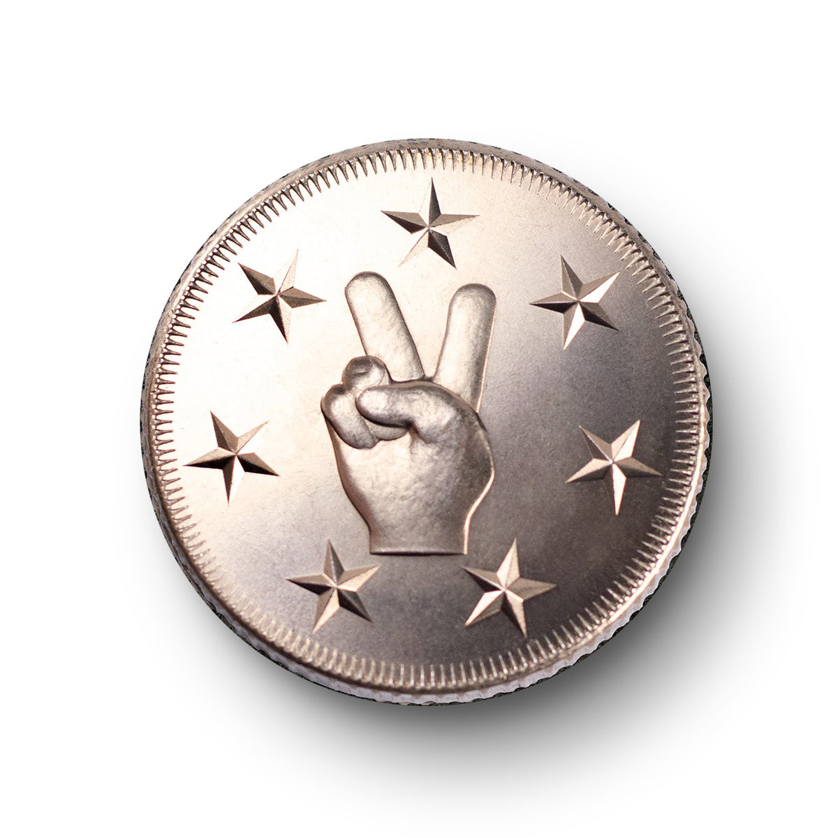 Rugged Lucky Duck Coin Bronze