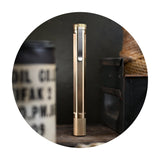 Silver Fox Tools Sharpie Caddy Brass