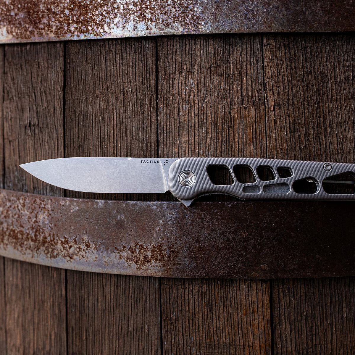 Rockwall Flipper Skeletonized Knife