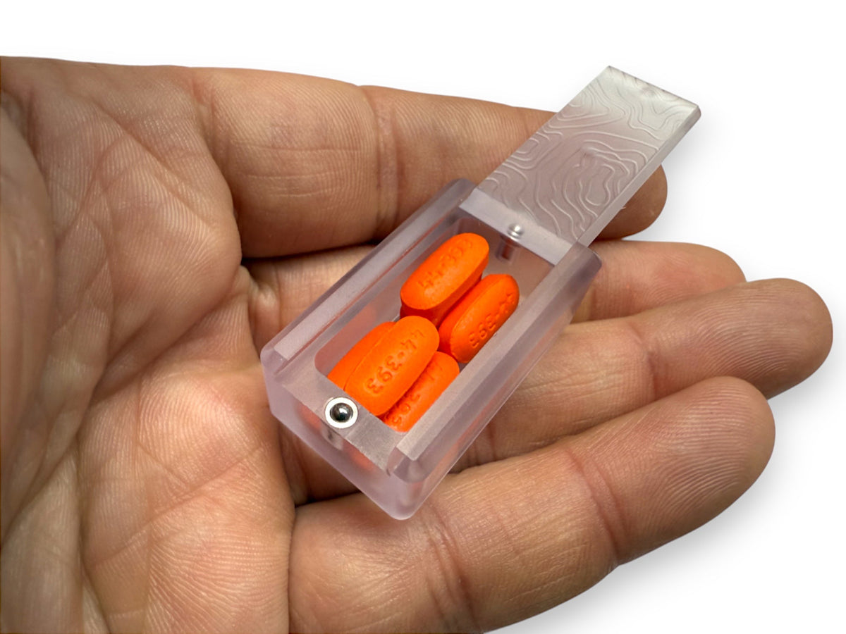 Tiny Polycarbonate Pocket Box (Gen 3 Topo)
