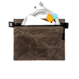 Waxed Canvas Utility Pouch