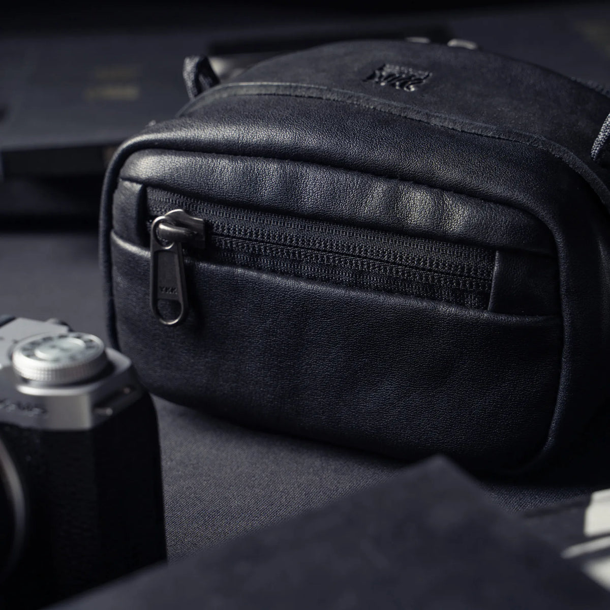 Wotancraft Full Leather Portable Camera Pouch